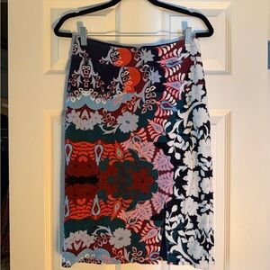 Maeve Anthropologie Multi-Color Patterned Knit Pencil Skirt - Women